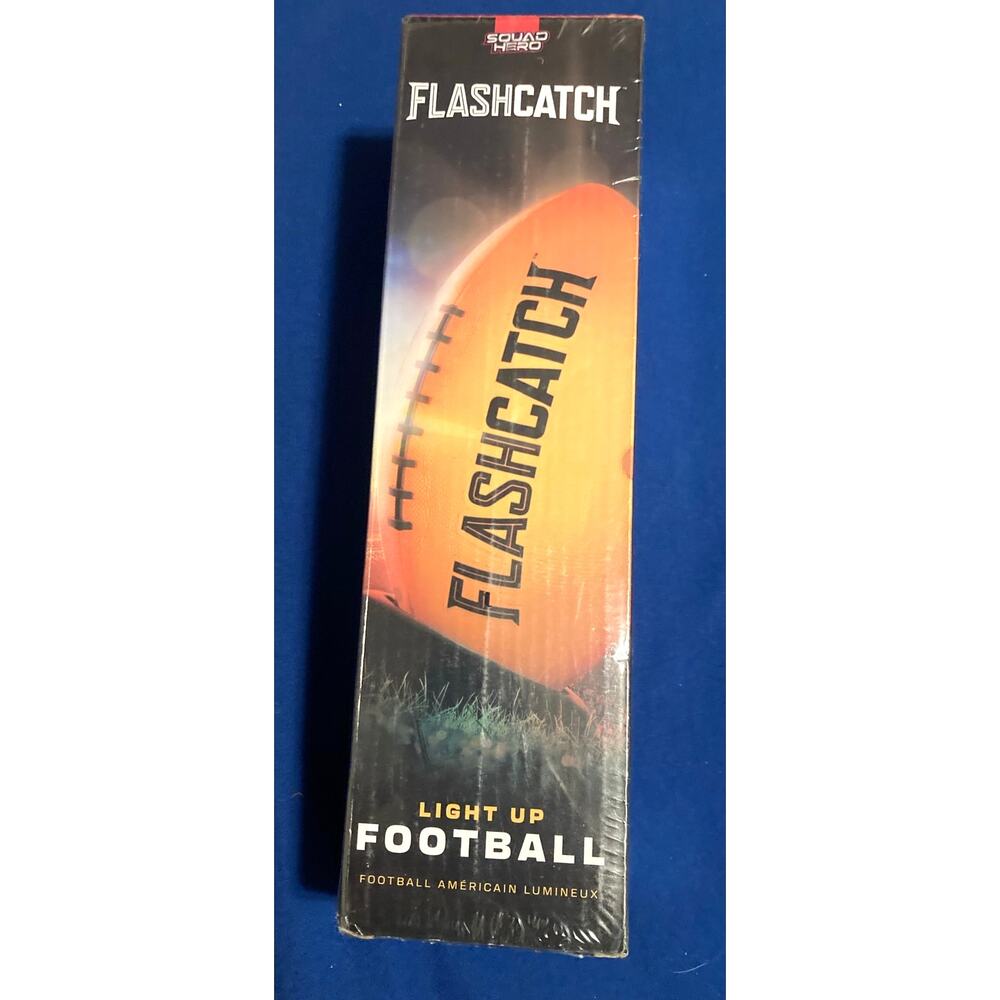 Squad Hero FlashCatch Light Up Football Glow In The Dark Official Size LED NEW!